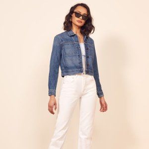 Reformation Aster Denim Jacket